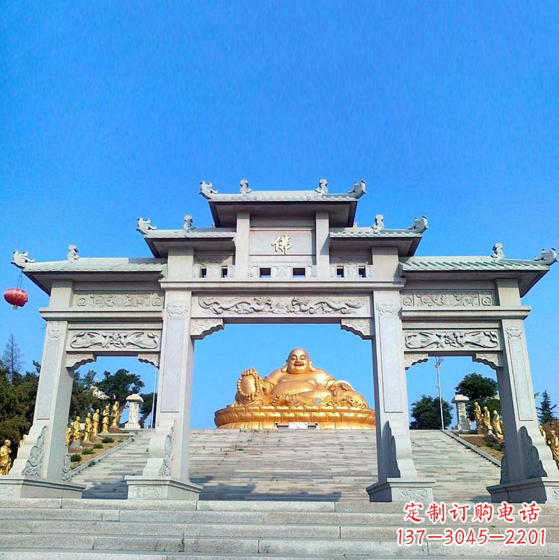 沈阳寺庙石雕牌坊