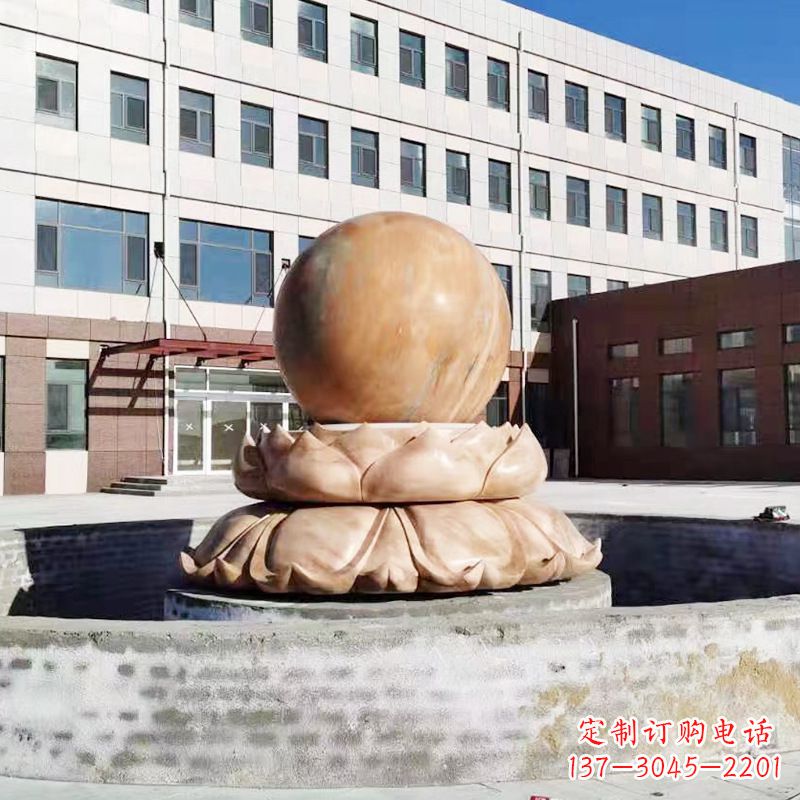 沈阳特色的石雕风水球