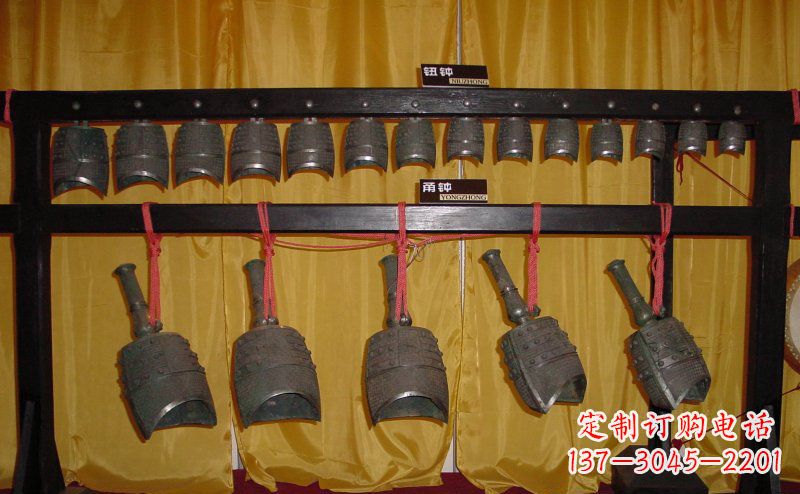 沈阳铜编钟古代乐器雕塑
