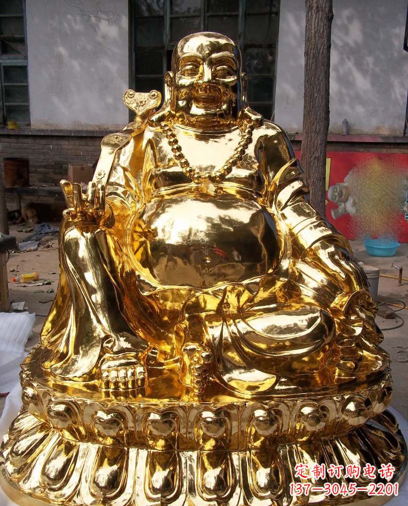 沈阳铜雕弥勒佛
