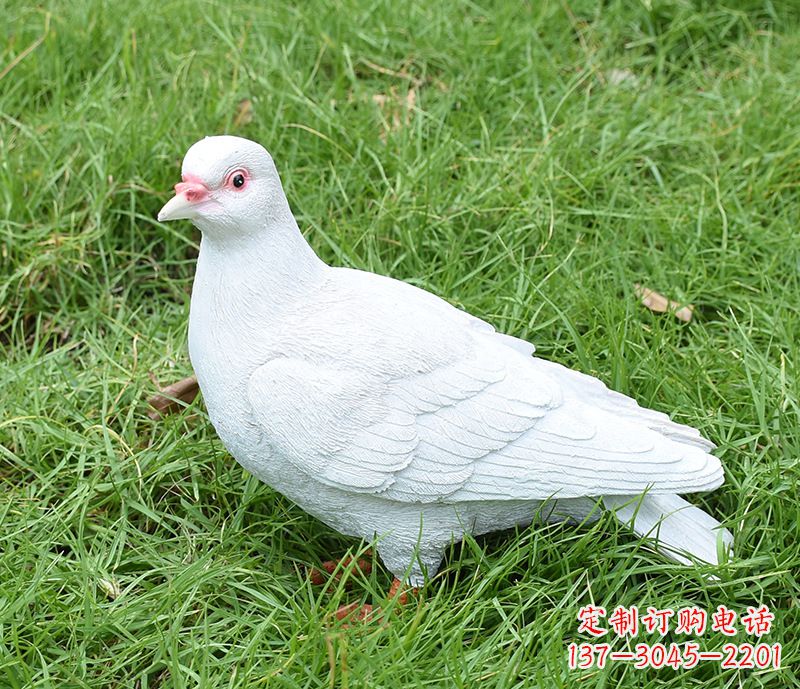 沈阳潍坊和平鸽雕塑女孩