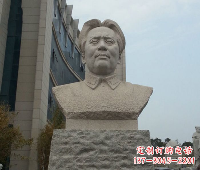 沈阳伟人毛泽东胸像石雕