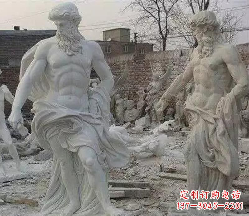沈阳西方阿基米德人物石雕
