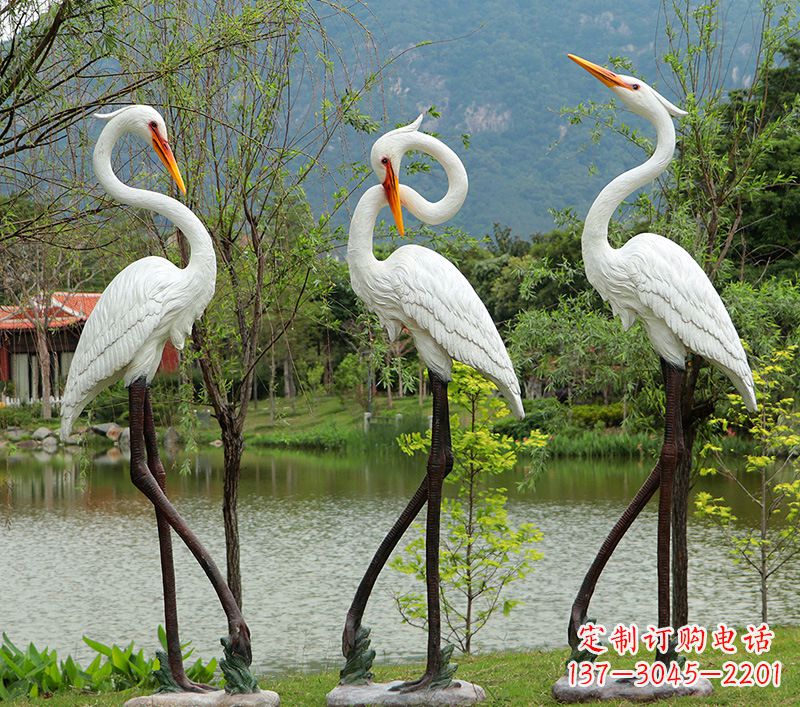沈阳仙鹤的雕塑