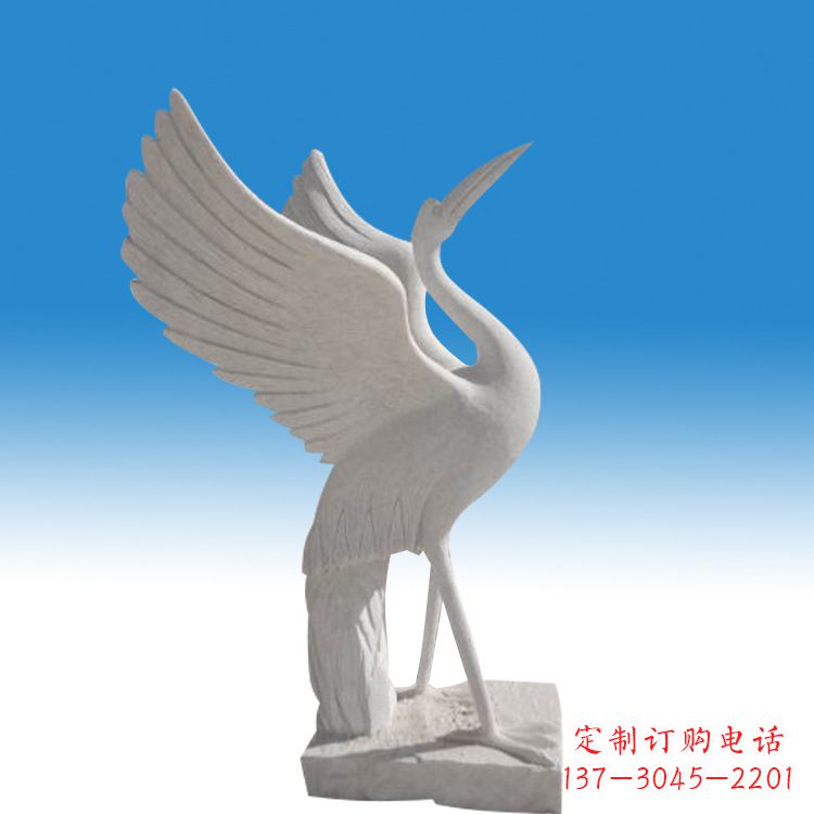沈阳仙鹤砂岩雕塑