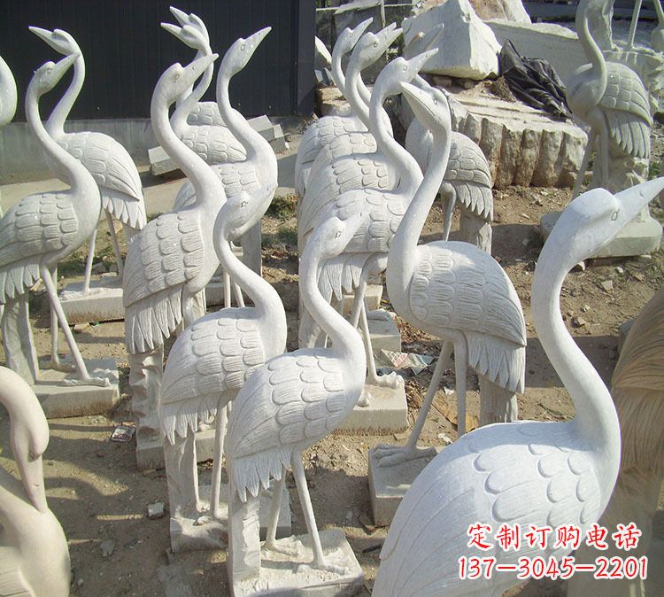 沈阳仙鹤石雕石雕