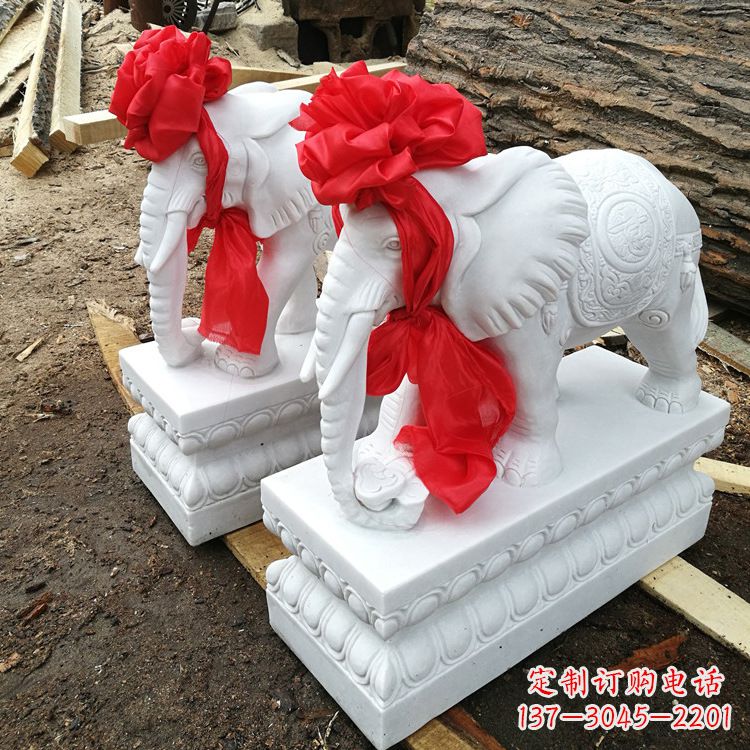 沈阳现代石雕大象