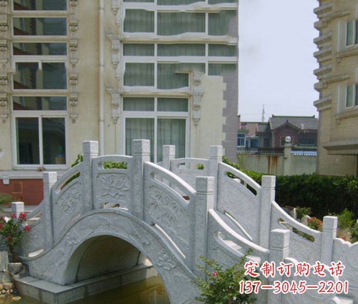 沈阳小区景观大理石拱桥 (2)