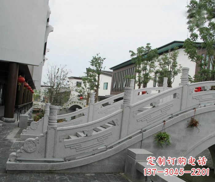 沈阳小区景观大理石拱桥
