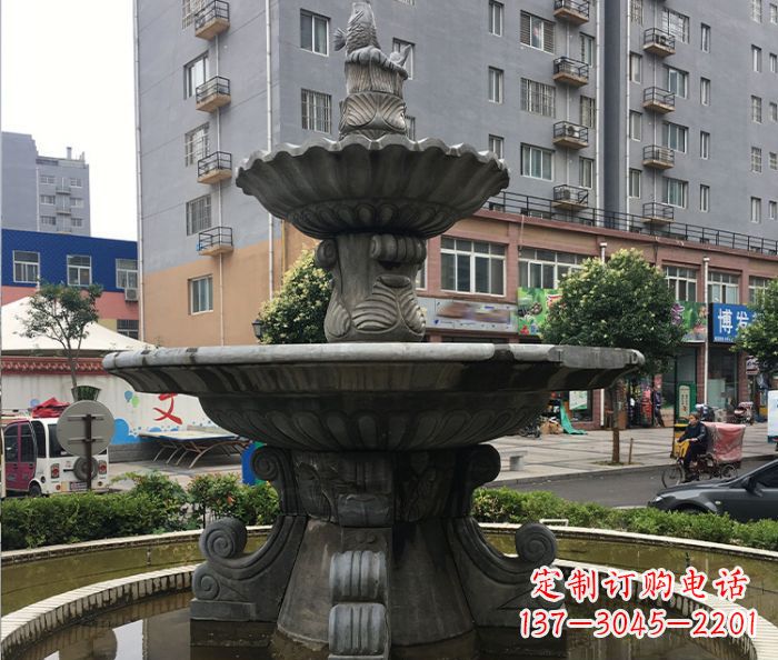 沈阳小区景观仿古喷泉石雕