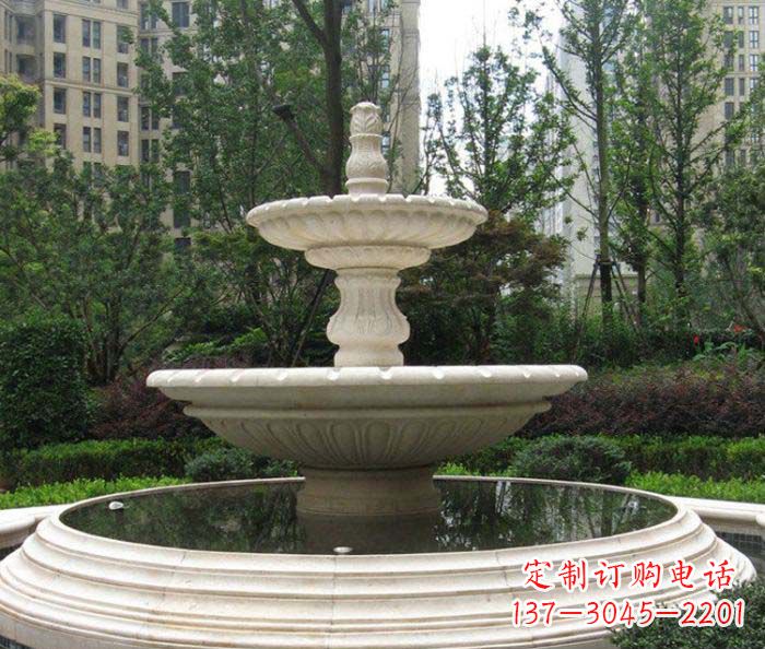 沈阳小区景观欧式喷泉石雕 (2)