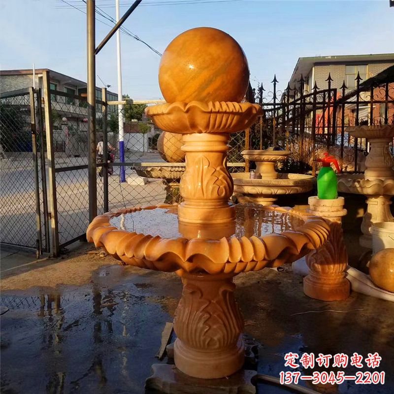 沈阳小区石雕喷泉塔