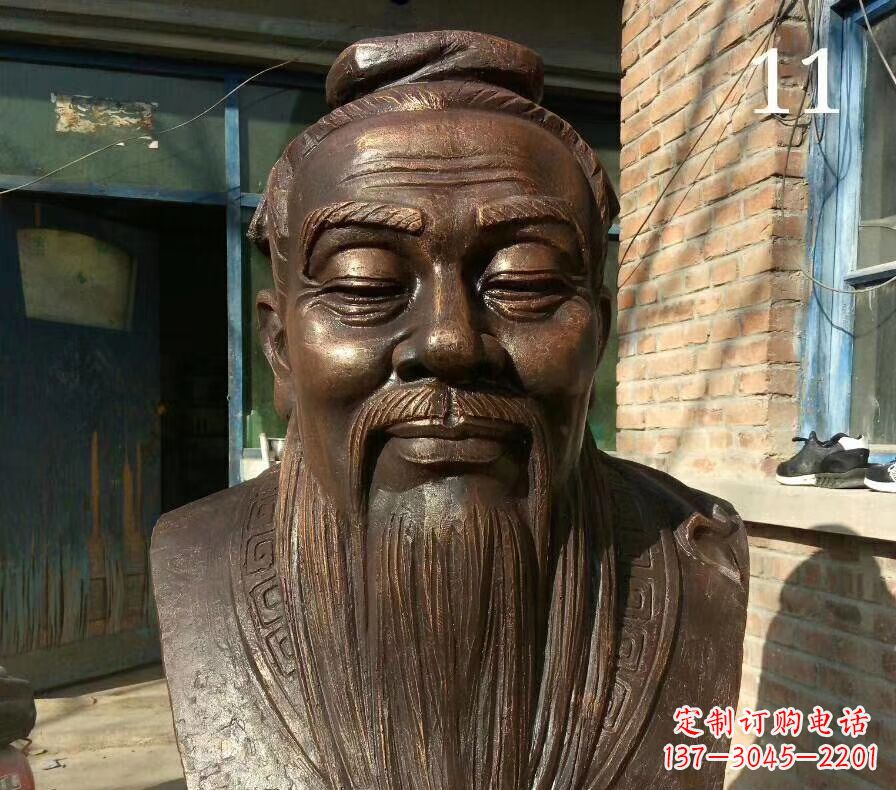 沈阳校园名人铜雕 人物雕塑