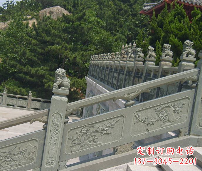 沈阳园林仿古石栏板景观石雕 (4)