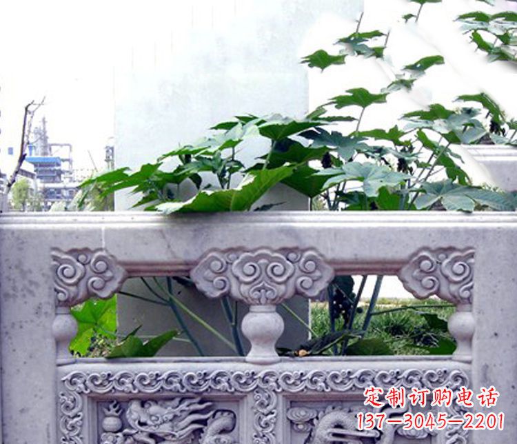 沈阳园林仿古石栏板景观石雕 (6)