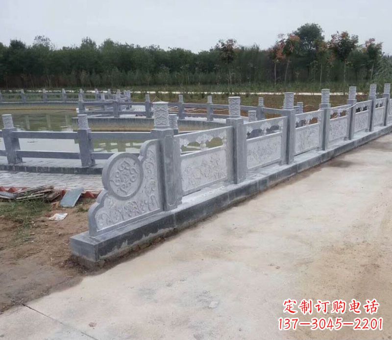 沈阳园林仿古石栏板景观石雕 (11)