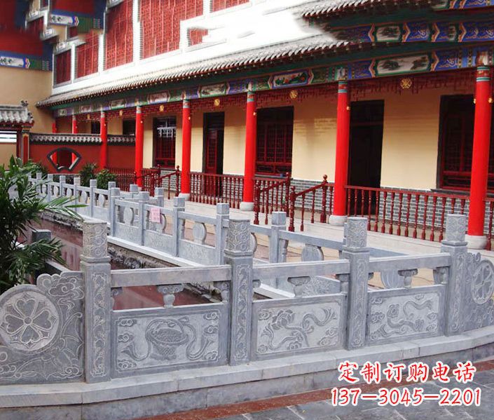 沈阳园林仿古石栏板景观石雕 (12)