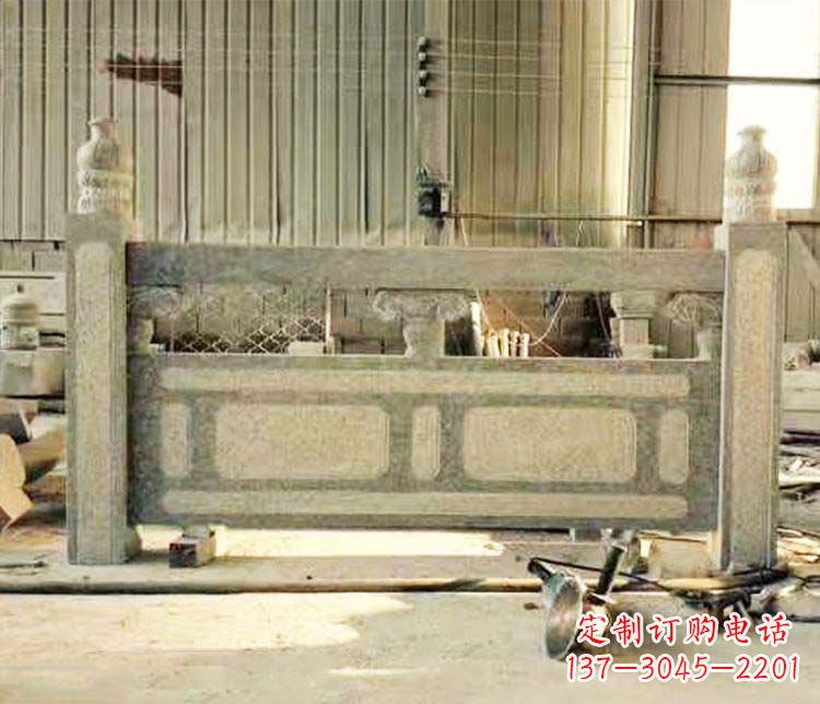 沈阳园林仿古石栏板景观石雕