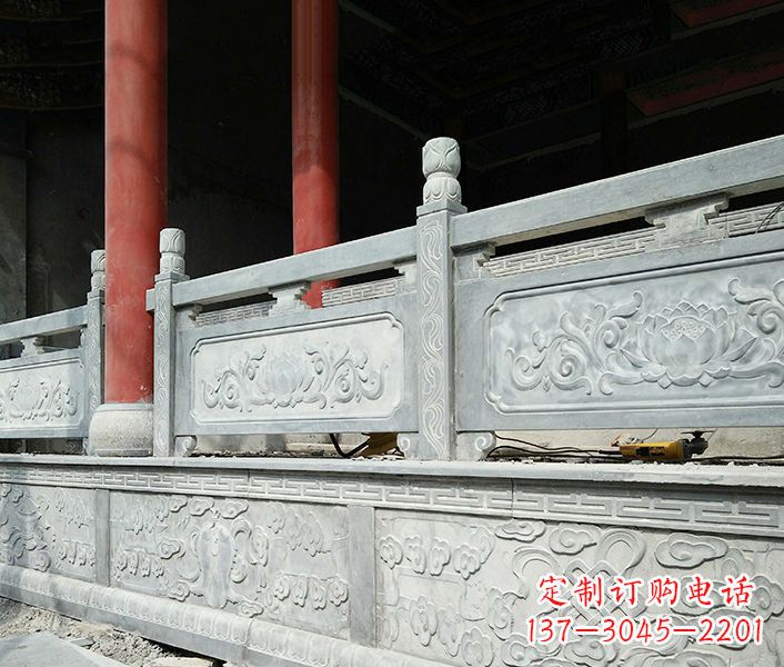沈阳园林仿古石栏板景观石雕_1 (3)