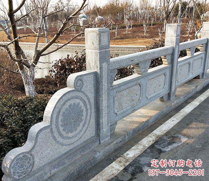 沈阳园林仿古石栏板景观石雕_1