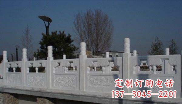沈阳园林汉白玉栏板景观石雕