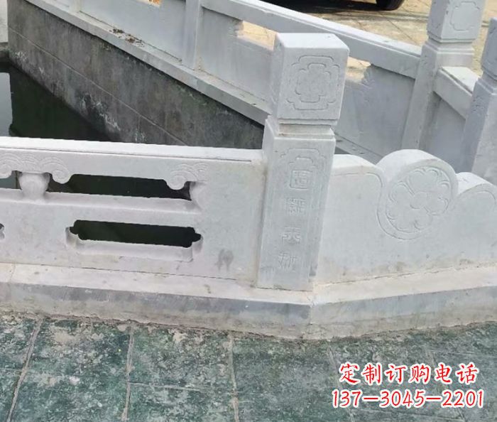 沈阳园林景观大理石栏板雕塑 (7)