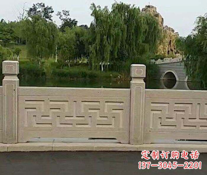 沈阳园林景观大理石栏板石雕 (4)