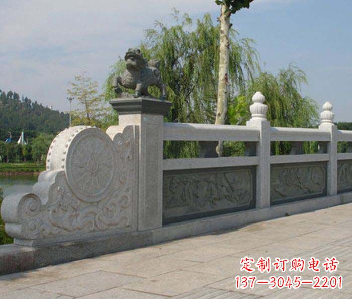 沈阳园林景观大理石栏板雕塑