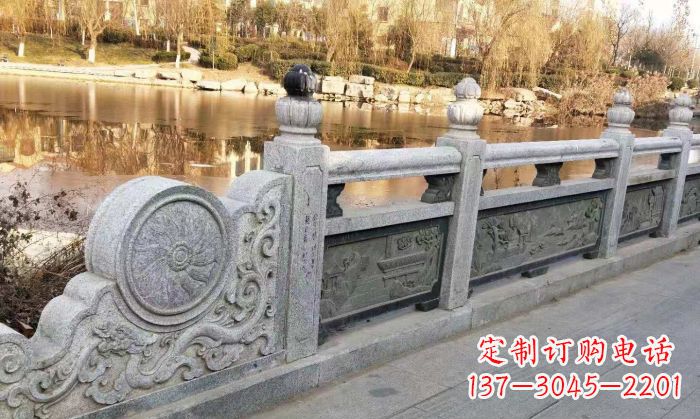 沈阳园林景观大理石栏板石雕 (10)