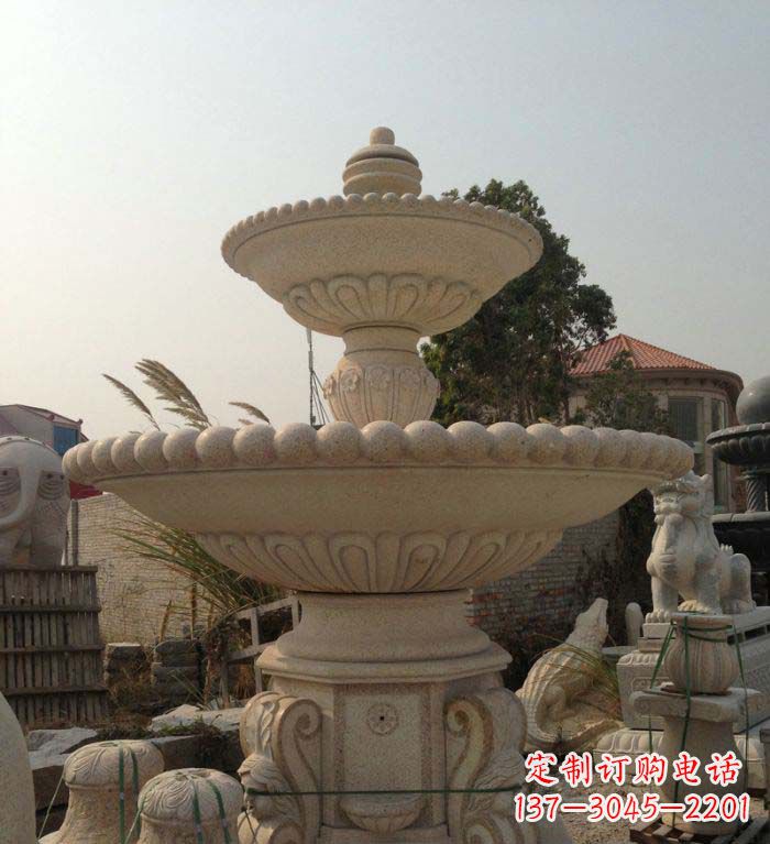 沈阳园林景观大型喷泉石雕
