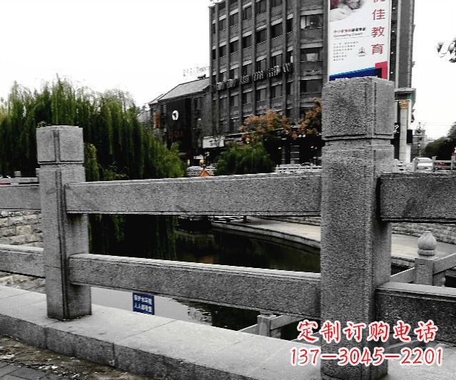沈阳园林景观仿古石雕栏板 (9)