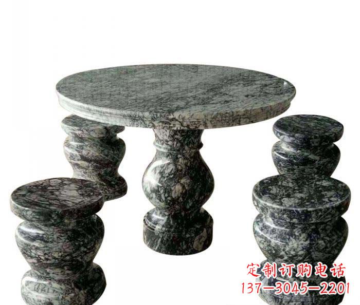 沈阳园林景观圆形石桌凳