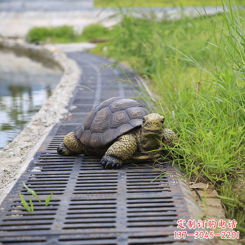 沈阳园林水景动物仿真乌龟雕塑