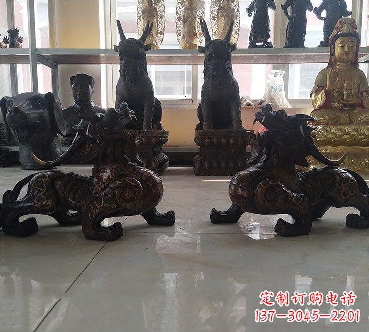 沈阳招财辟邪貔貅铜雕