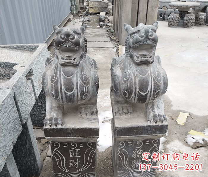 沈阳招财神兽貔貅石雕 (2)