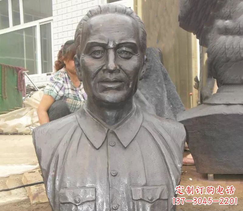 沈阳中国名人人物胸像铜雕