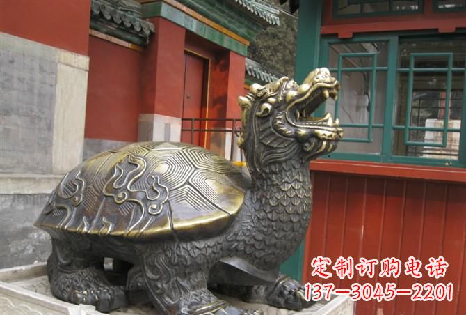 沈阳铸铜龙龟雕塑
